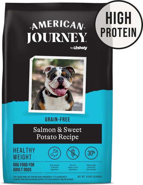 AMERICAN JOURNEY Grain Free Healthy Weight Salmon Sweet Potato