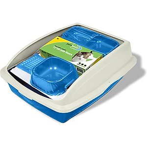 Van Ness Cat Litter Starter Kit, Blue