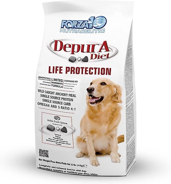 Forza10 Nutraceutic Active Depura Fish Diet Dry Dog Food, 22-lb bag slide 1 of 7