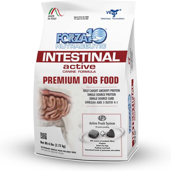 Forza10 Nutraceutic Active Intestinal Support Diet Dry Dog Food, 6-lb bag slide 1 of 8