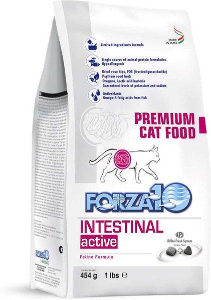 Forza10 Nutraceutic Active Intestinal Support Diet Dry Cat Food, 1-lb bag slide 1 of 8