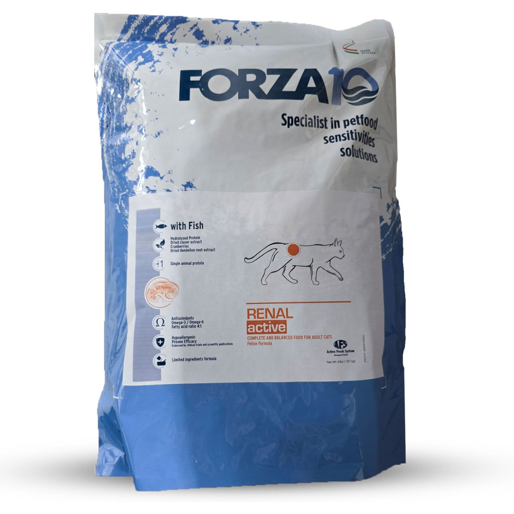 FORZA10 Nutraceutic Active Kidney Renal Support Diet Dry Cat