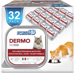 Forza10 Nutraceutic ActiWet Dermo Support Icelandic Fish Recipe Canned Cat Food, 3.5-oz, case of 32