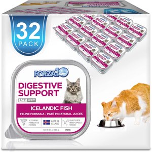Forza10 Nutraceutic Actiwet Digestive Support Icelandic Fish Recipe Wet Cat Food, 3.5-oz, case of 32