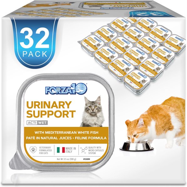 Forza10 Nutraceutic Actiwet Urinary Support Icelandic Fish Recipe Wet Cat Food, 3.5-oz, case of 32 slide 1 of 10