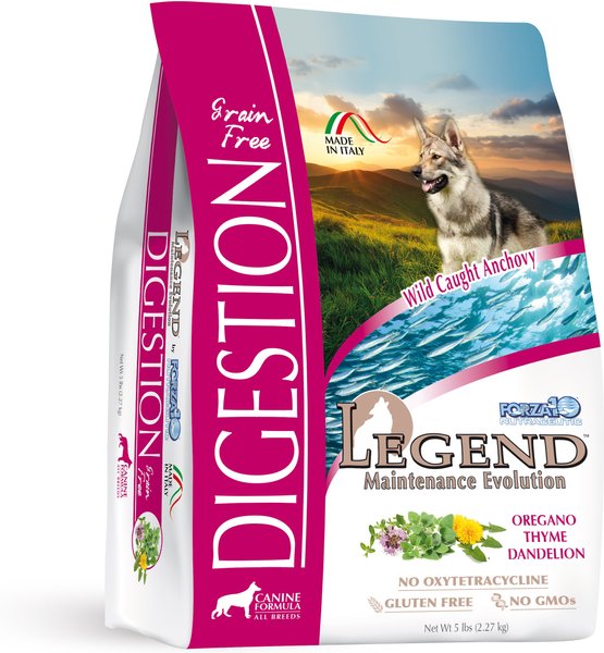 Forza10 Nutraceutic Legend Digestion Grain-Free Wild Caught Anchovy Dry Dog Food, 5-lb bag slide 1 of 7