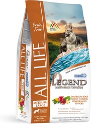 Forza10 Nutraceutic Legend All Life Medium & Large Breed Grain-Free Wild Caught Anchovy Dry Dog Food, 25-lb bag