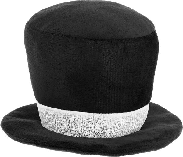 Frisco Plush Top Hat Dog Toy