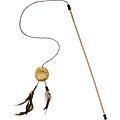 Frisco Sparkle Ball Teaser Wand Cat Toy with Catnip