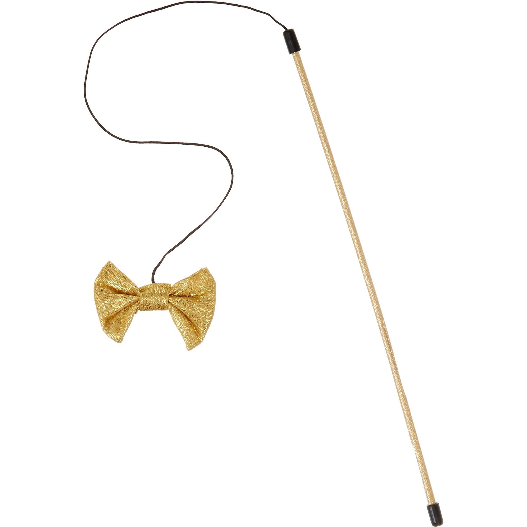Frisco Sparkle Bowtie Glitter Teaser Cat Toy