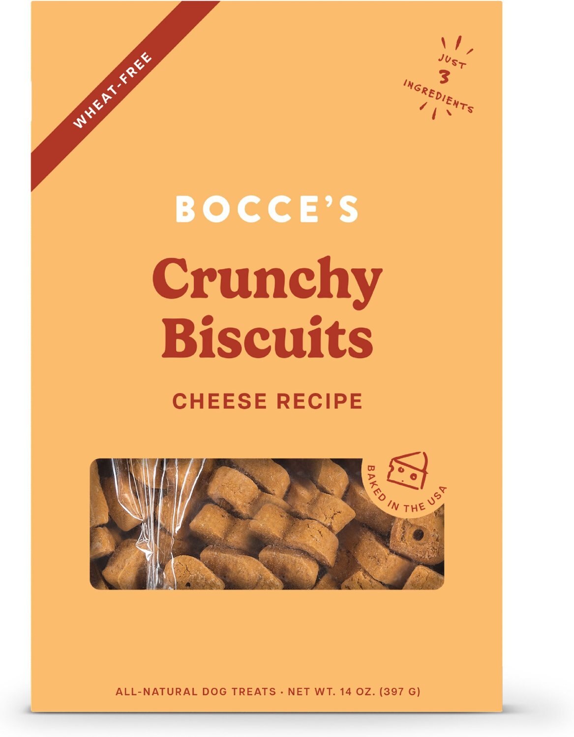 Bocce's Bakery Whole Wheat Liver Recipe Dog Treats