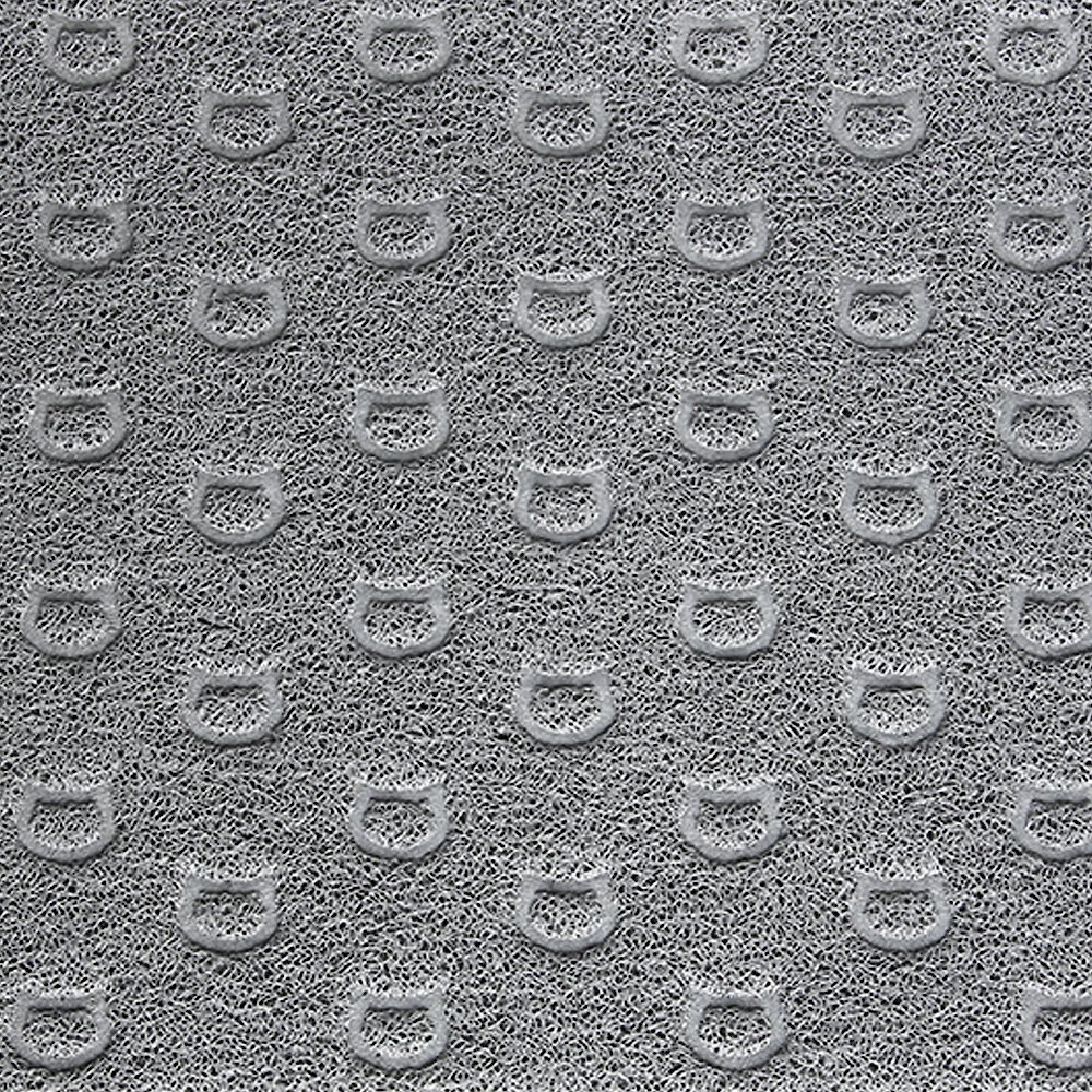 PET CHAMPION Cat Litter Mat, Gray, Large