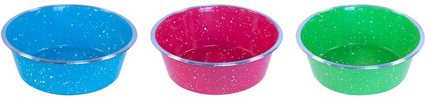 Pet Champion Antique Camping Non-Skid Stainless Steel Dog Bowl, 3.75-cup slide 1 of 10