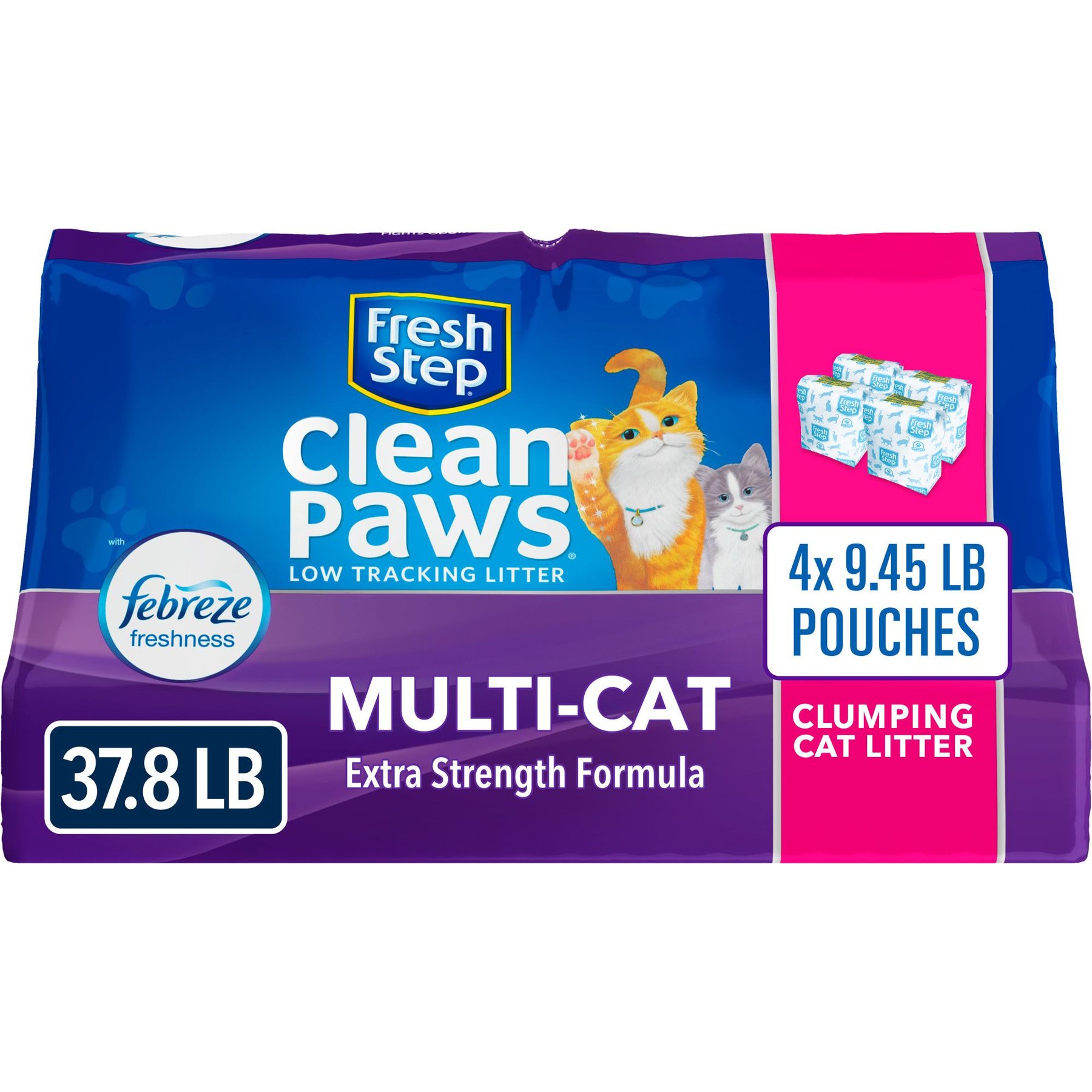 Fresh step clean deals paws