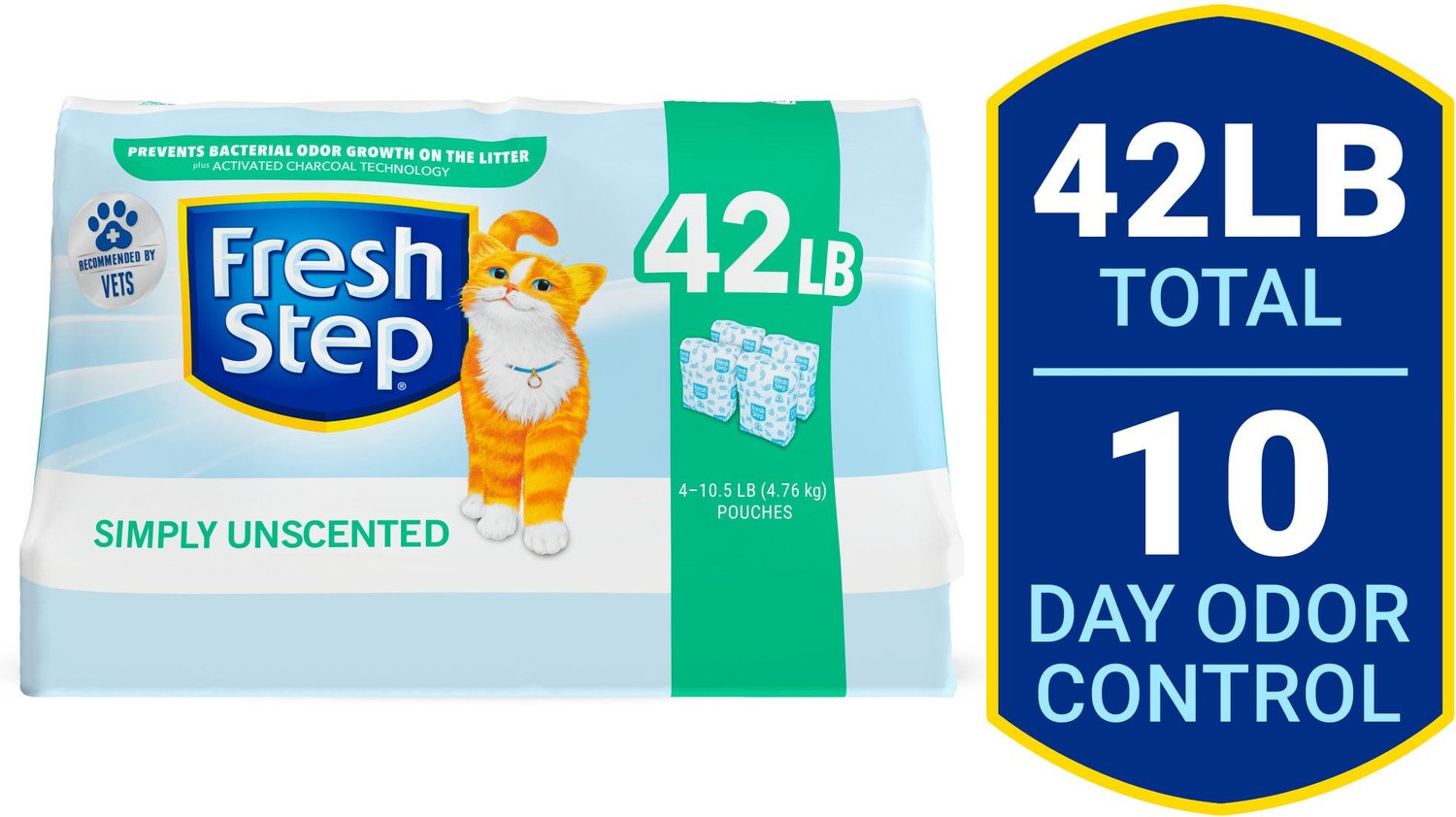 fresh step unscented cat litter