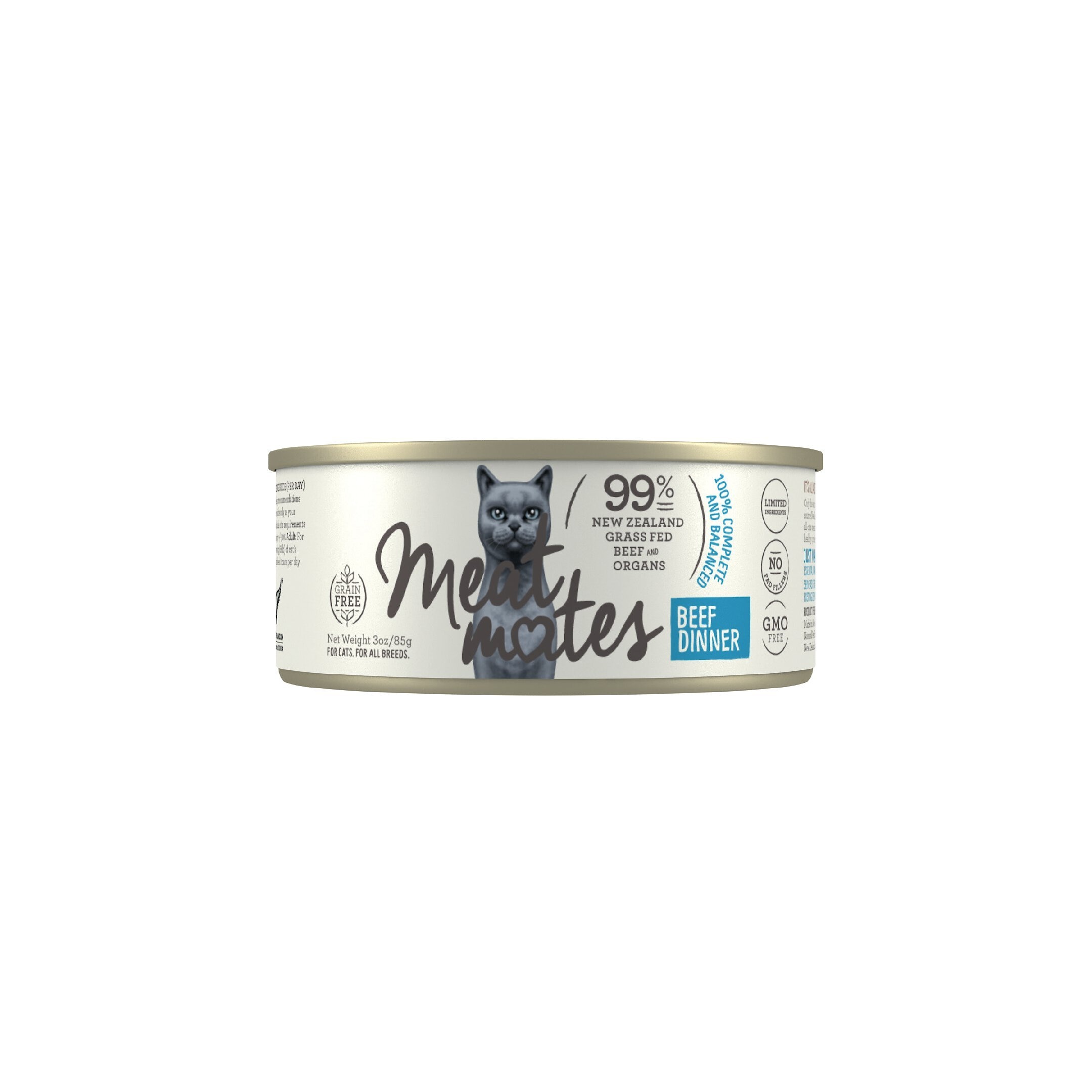 MEAT MATES Beef Dinner Grain Free Canned Wet Cat Food reviews