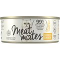 Meat Mates Chicken Dinner Grain-Free Canned Wet Cat Food, 3-oz, case of 24