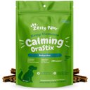 Zesty Paws Hemp Elements Calming Hemp OraStix Peppermint Flavored Dental Chews Melatonin Supplement for Dogs, 12-oz bag