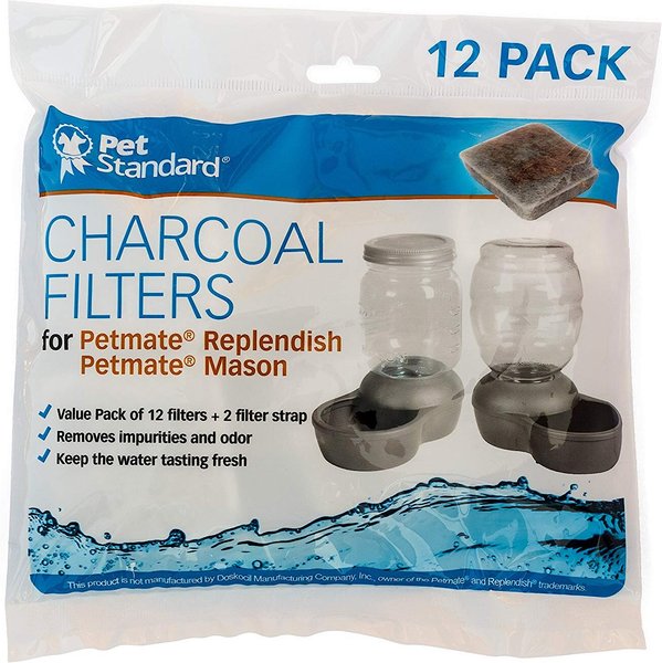 Pet Standard Charcoal Filters for PetMate Replendish, 12 count slide 1 of 3