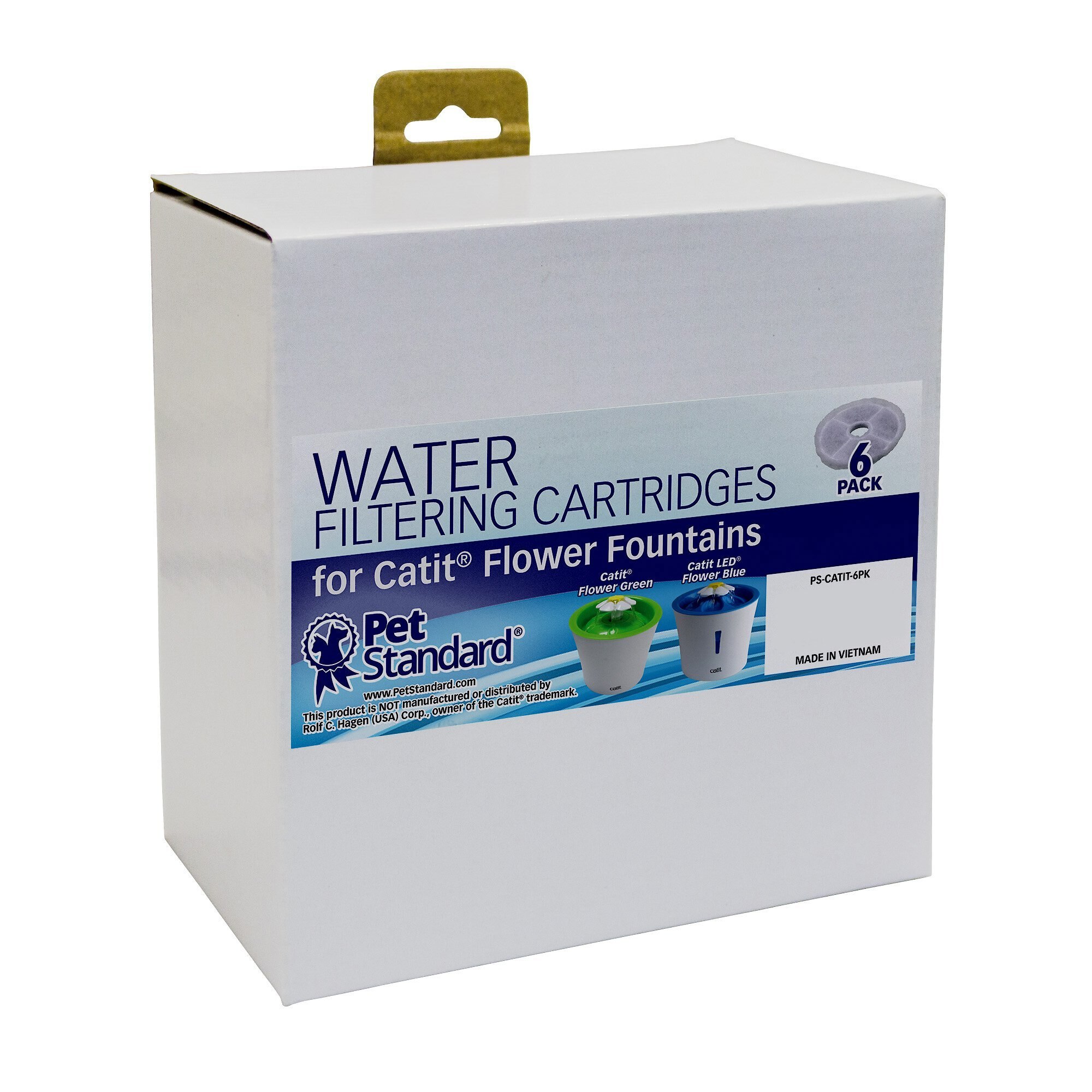 PET STANDARD Charcoal Filters for Catit Fountains, 6 count Customer