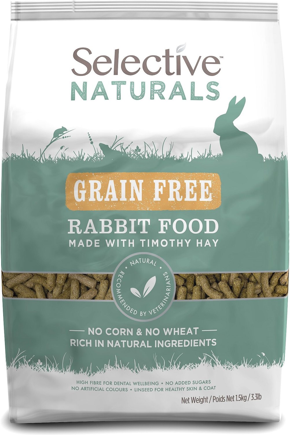 halfrond jungle Rijke man SCIENCE SELECTIVE Naturals Grain-Free Rabbit Food, 3.3-lb bag - Chewy.com