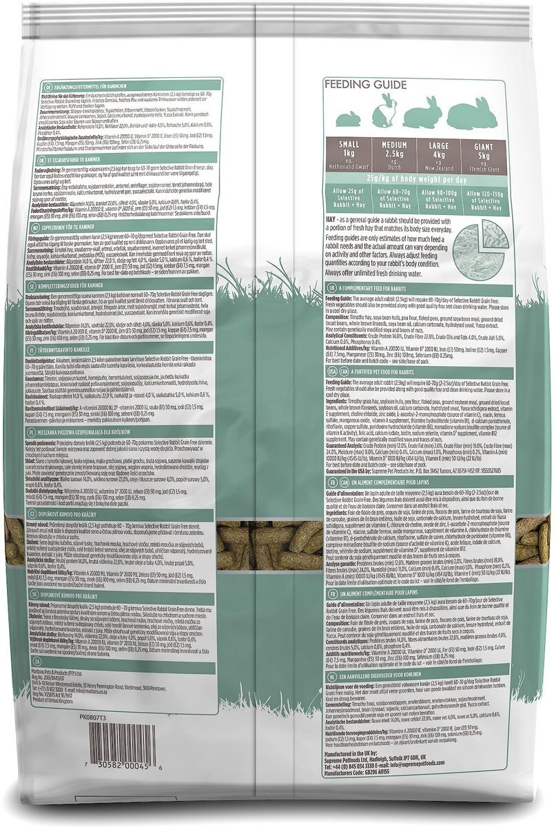 Science Selective Complete Gerbil Food, 1.54-lb bag