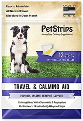 PetStrips Travel & Calming Aid Dog Strips, 12 count slide 1 of 2