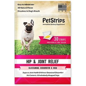 PetStrips Hip & Joint Relief Dog Strips, 30 count