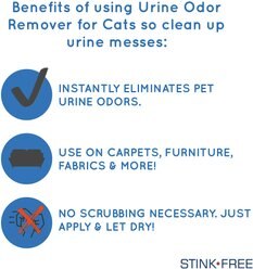 Stink Free Cat Urine & Odor Remover, 32-oz bottle slide 2 of 6