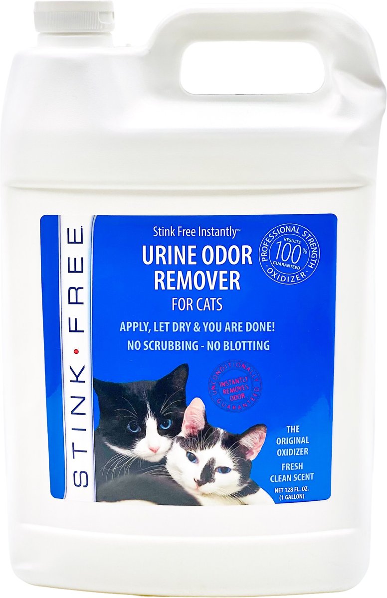 Stink Free Cat Urine Odor Remover 128 oz bottle