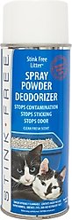 Stink Free Litter & Litter Box Spray Powder, 12-oz bottle