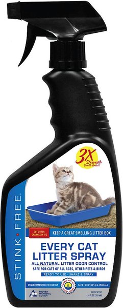 Stink Free Every Cat Litter Spray, 24-oz bottle slide 1 of 3