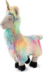 Pet Shop by Fringe Studio Aurora the Llamacorn Squeaky Plush Dog Toy