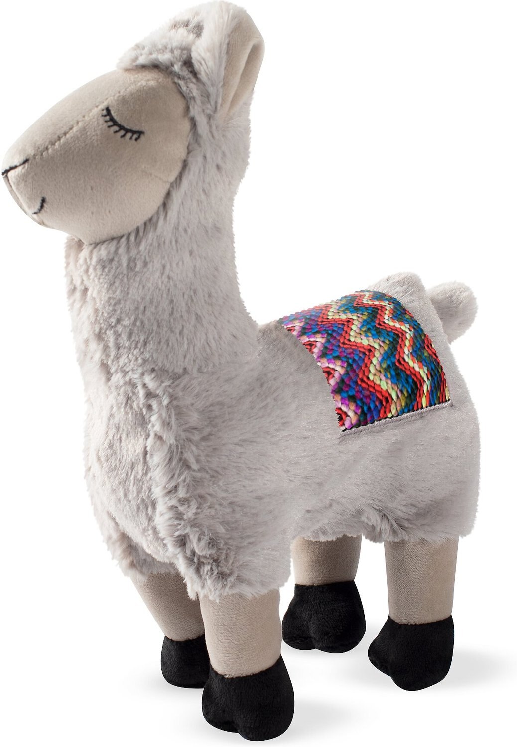 PET SHOP BY FRINGE STUDIO No Drama Chill Llama Squeaky Plush Dog Toy