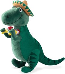 Pet Shop by Fringe Studio Cha-Cha T-Mex Rex Squeaky Plush Dog Toy