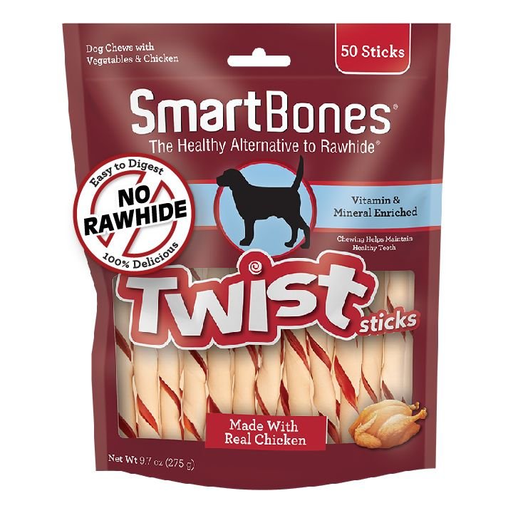 JW Pet Twist-In Treats Chicken Flavor Refill Dog Treat