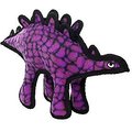 Tuffy's Jr Dinosaur Stegosaurus Plush Dog Toy, Purple