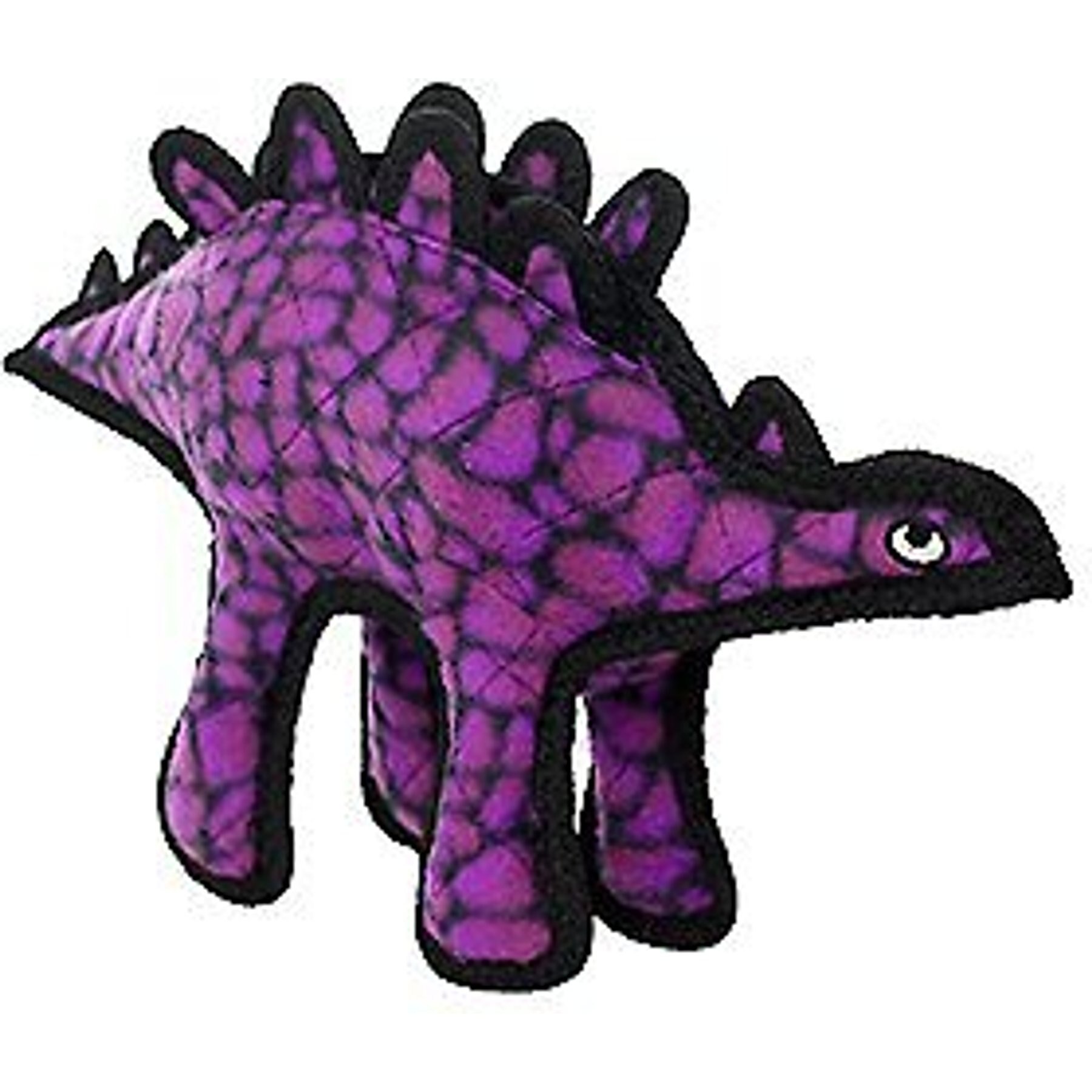 Tuffy's Jr Dinosaur Stegosaurus Plush Dog Toy