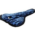 Tuffy's Ocean Creature Stingray Squeaky Plush Dog Toy, Blue