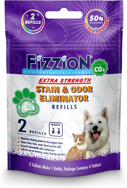 Fizzion Extra Strength Stain & Odor Eliminator Refill, 2 count slide 1 of 2