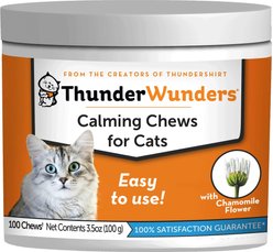 ThunderWunders Calming Cat Chews, 100 count