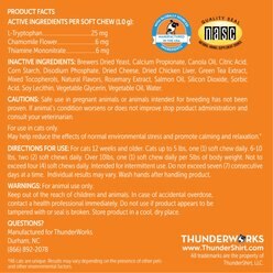 ThunderWunders Calming Cat Chews, 100 count slide 2 of 3
