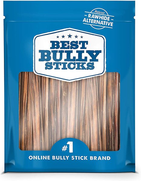 Best Bully Sticks Beef Gullet Sticks Dog Chews, 6-in, 25 count slide 1 of 5