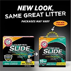 Arm & Hammer Litter SLIDE Easy Clean-Up Clumping Cat Litter Non-Stop Odor Control with 10 Days of Odor Control slide 2 of 9