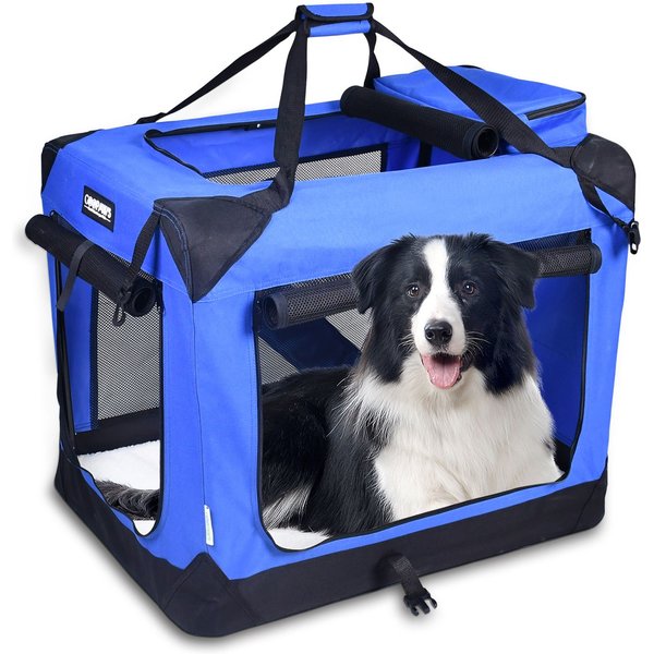FRISCO Dog & Small Pet Indoor & Outdoor 3Door Collapsible SoftSided