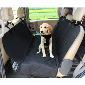 Frisco Water Resistant Hammock Car Seat Cover, Regular, Black 169663