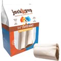 Jack & Pup Small Stuffed Marrow Bone Filled with Peanut Butter Flavor Dog Treats, 2 count, 3-4-in