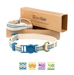 Pettsie Cat Collar, 7.5-in, Blue