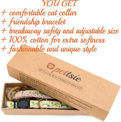 Show full view: Pettsie Cat Collar, 7.5-in, Green slide 4 of 8