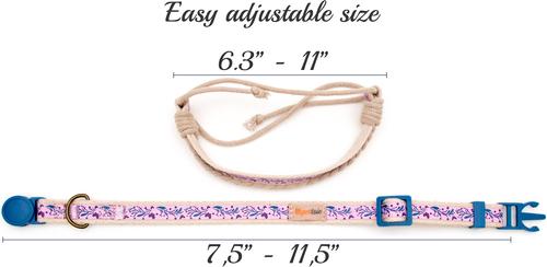 Show full view: Pettsie Cat Collar, 7.5-in, Purple slide 3 of 9